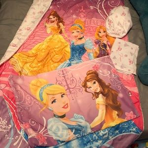 Disney Princess trio toddler bedding set